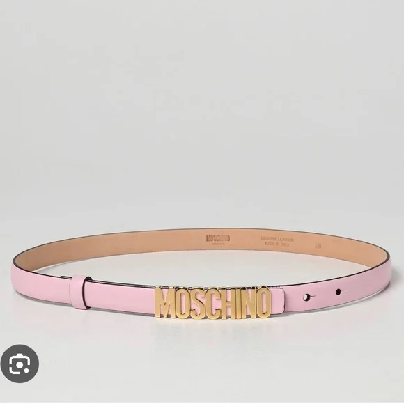 Moschino | Accessories | Moschino Leather Logo Belt Nwt  display picture 3